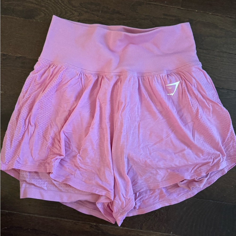 Gymshark Light Pink Athletic Shorts